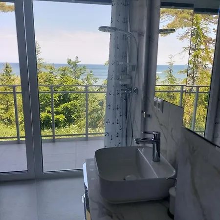 Apartament Baltichoff Premium With Sea View, Basen, Spa, Gym, Sauna, Hala Sportowa Z Kortem Tenisowym Gaski  Exterior photo