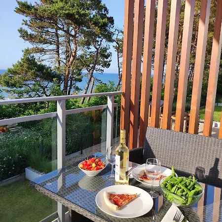 Apartament Baltichoff Premium With Sea View, Basen, Spa, Gym, Sauna, Hala Sportowa Z Kortem Tenisowym Gaski  Exterior photo